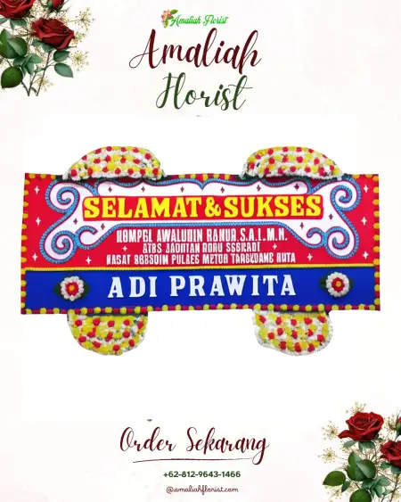 Papan Bunga Ucapan Selamat Gunungsembung